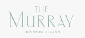 Text logo for "The Murray" with the tagline "Modern Living" in elegant font.