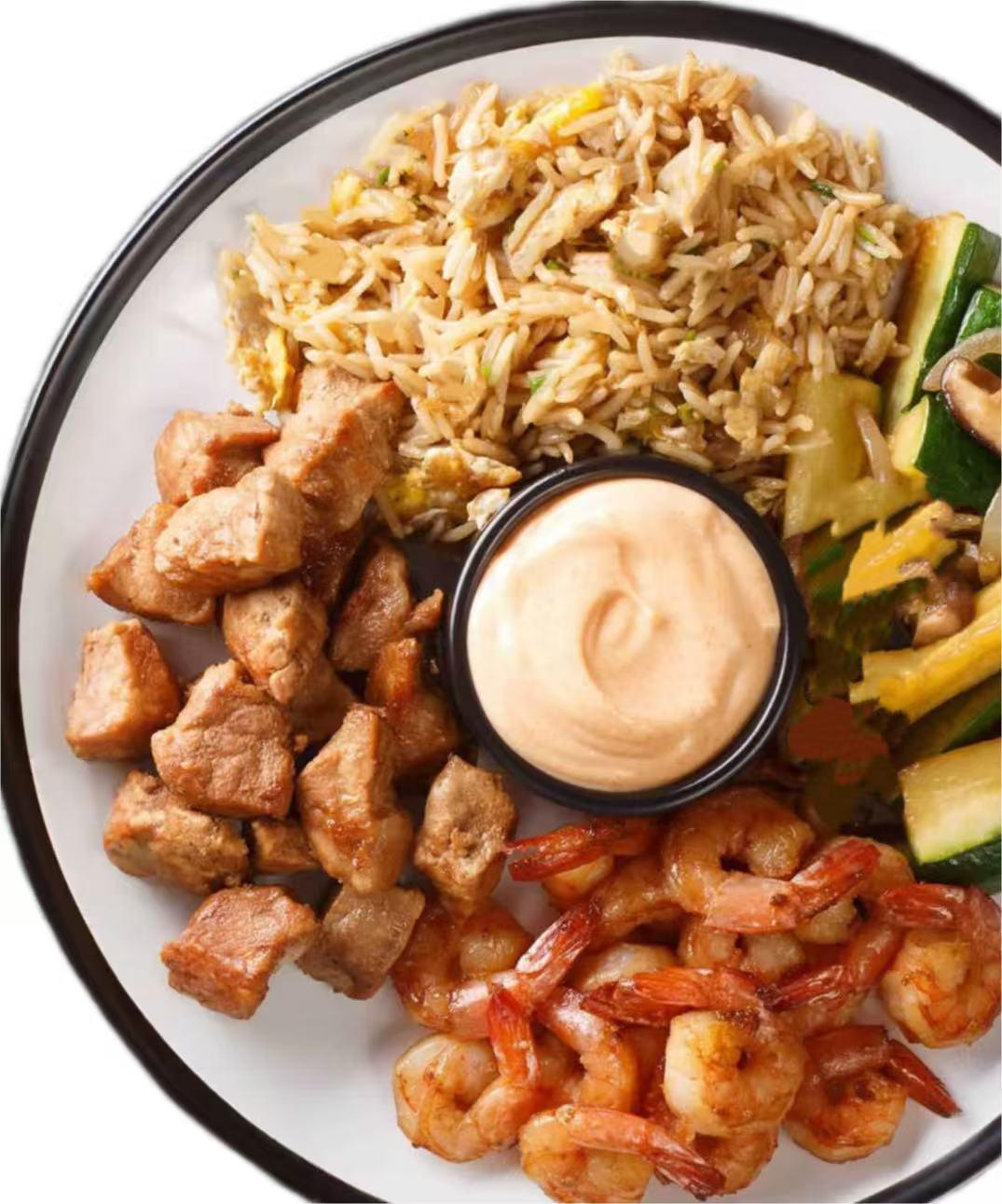 Asian-Grill-Asian-restaurant-Combination-Plate-Summerville