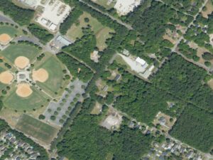 Gahagan Park Arial View