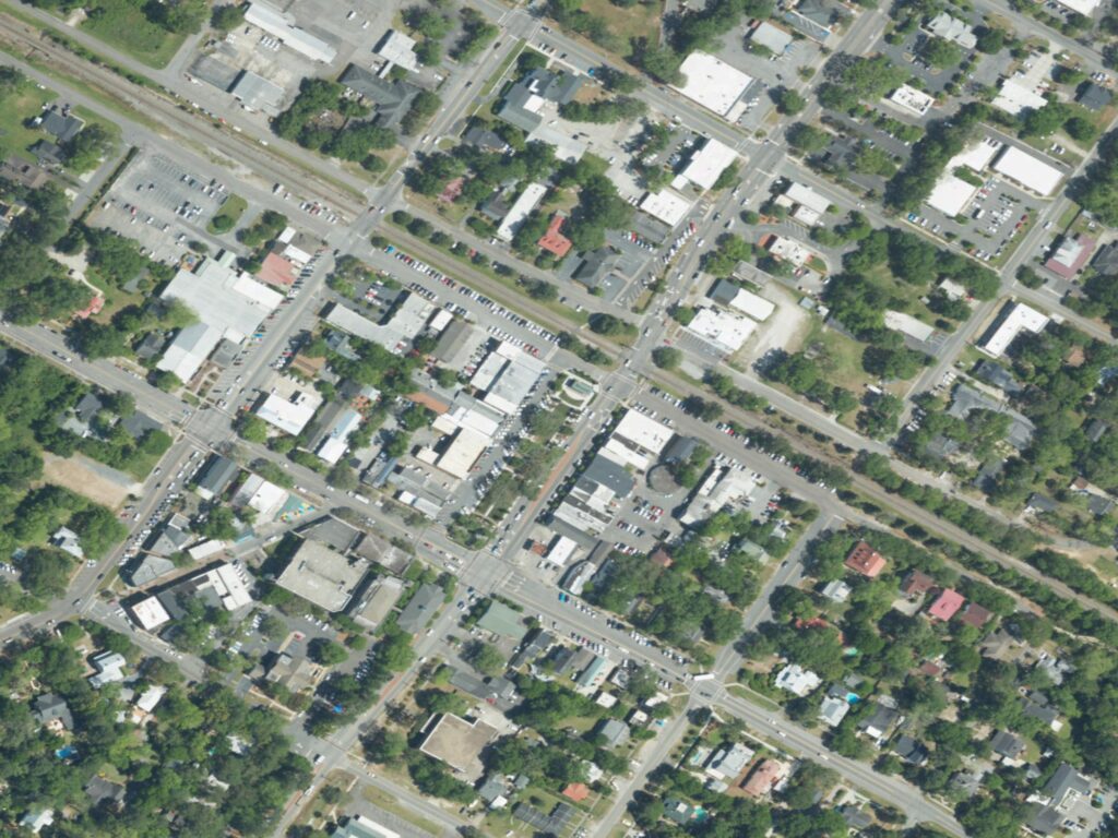 Hutchinson Square Aerial View