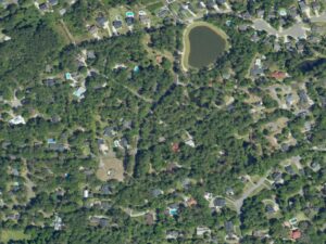 James Allan Playground Arial View