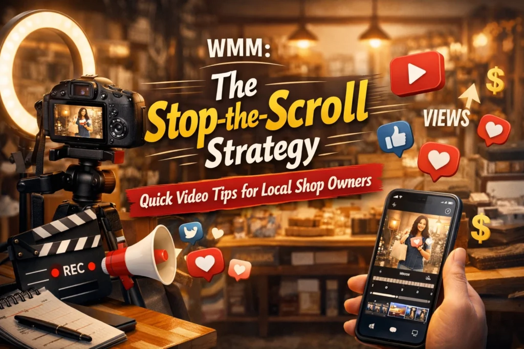 The Stop-the-Scroll Strategy: Quick video tips for local shop owners