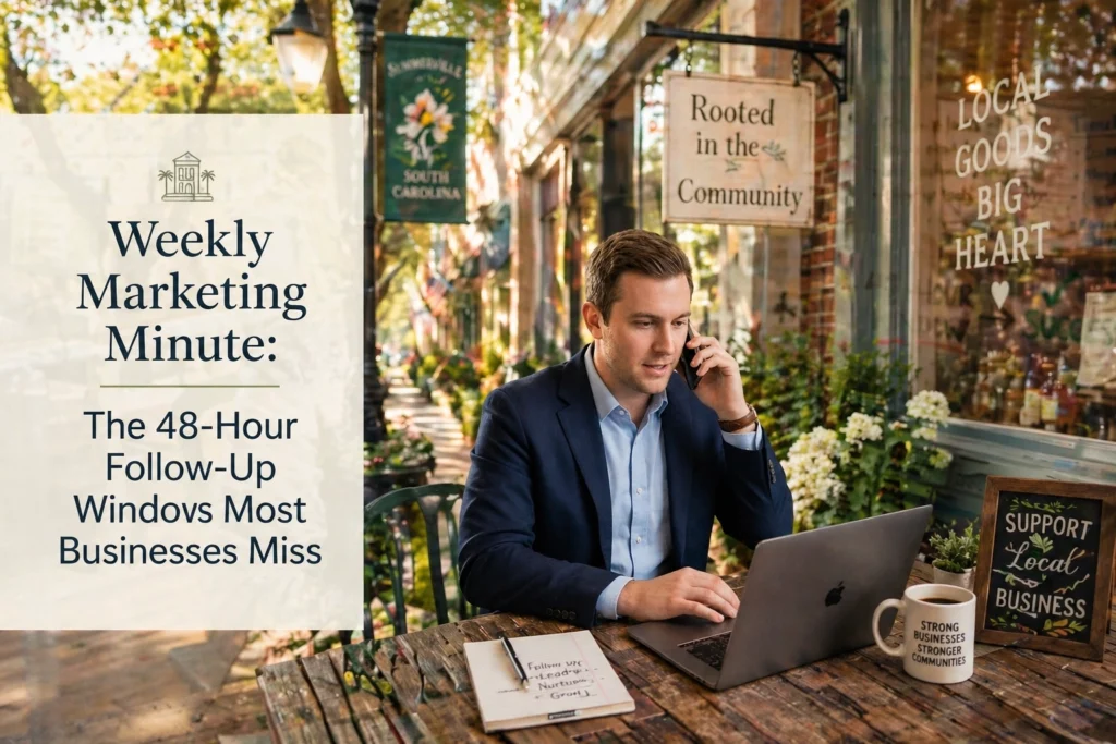 Weekly Marketing Minute: The 48-Hour Follow-Up Window Most Businesses Miss