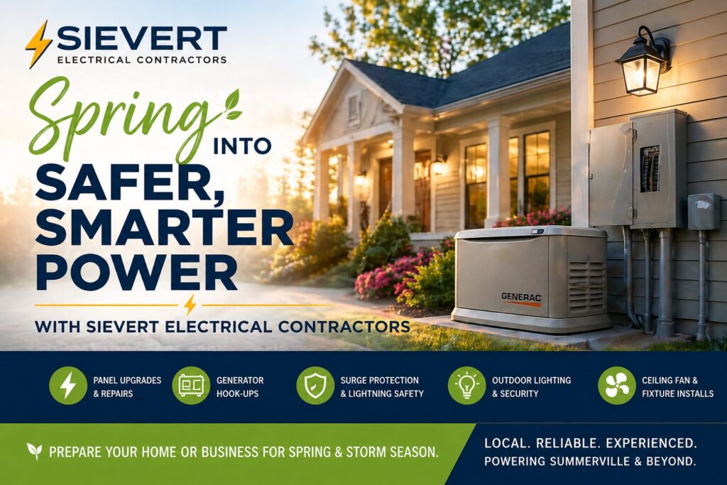 Spring Into Safer, Smarter Power with Sievert Electrical Contractors