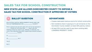 DD2 and DD4 make case for 1-percent sales tax for schools, other capital projects