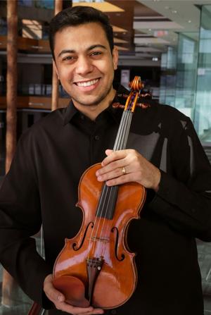 Brazilian violinist Thierry de Lucas Neves to perform with Summerville Orchestra