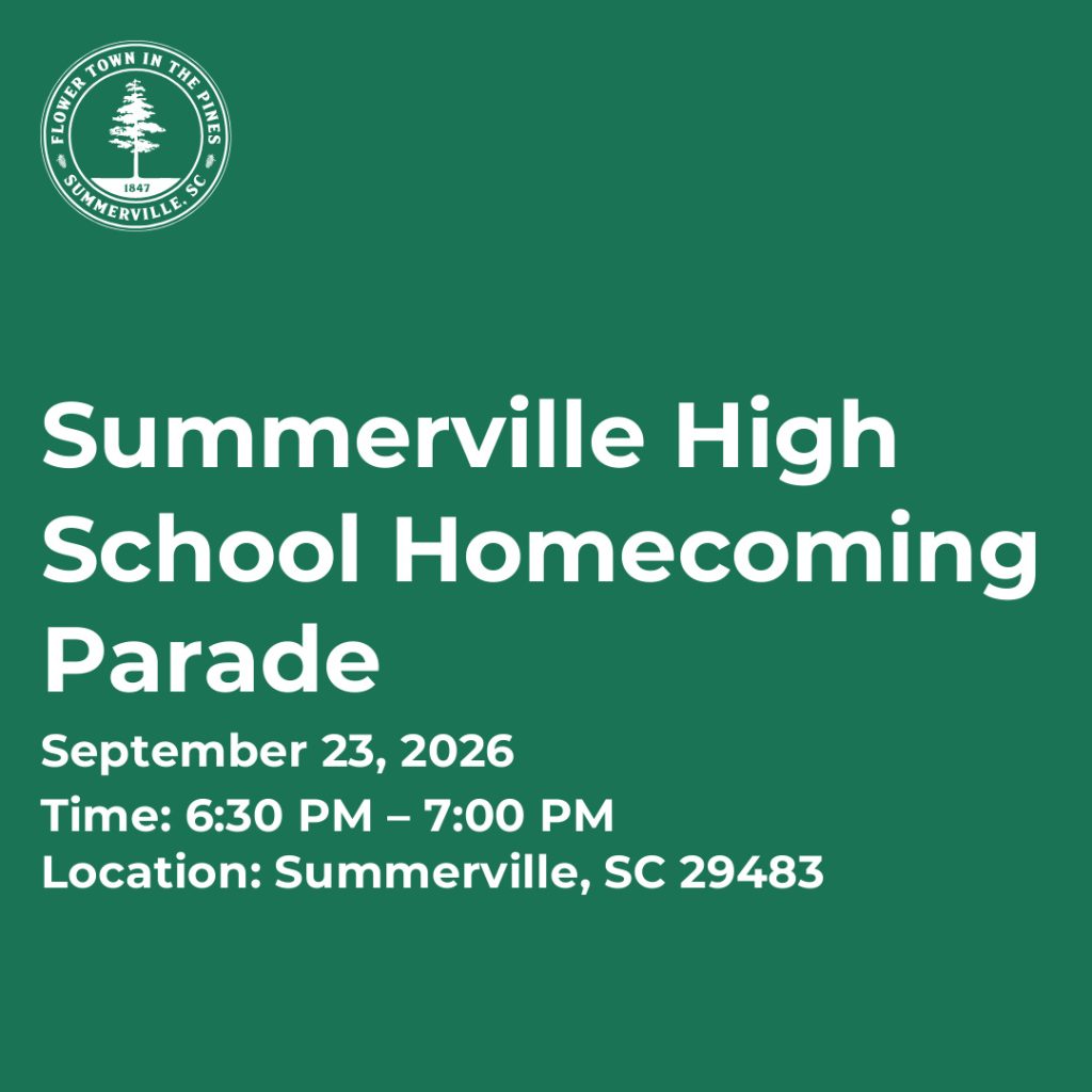 Summerville High School Homecoming Parade